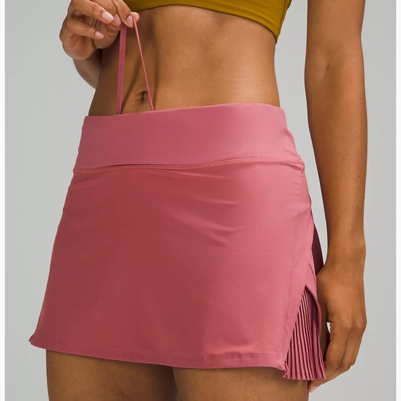 Lululemon Play Off The Pleats Skirt * Brier Rose - Picture 4 of 6